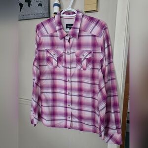 Marmot Men's Pink Plaid Shirt